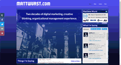 Desktop Screenshot of mattwurst.com